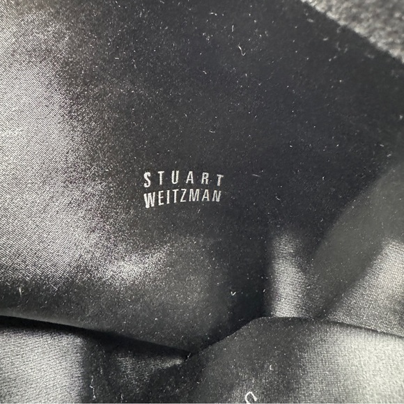 Stuart Weitzmen Black Vidaland 100MM Suede Over-the-Knee Boots - Picture 13 of 16